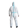 Комбинезон (костюм)  защитный XXXL с бахилами и капюшоном, на молнии, 260 гр. оптом
