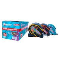 рулетка измерительная  10 м * 25 мм, тип 110, обрезиненный ударопрочный пластик, "maximum" mx 13230 оптом