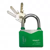 Замок навесной 70 мм, цветной, "BINARI" (2096)