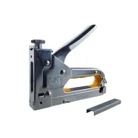 Степлер мебельный тип 53 с набором скоб, 4 -14 мм,стальной, "Maximum" ( Максимум) МХ 46481